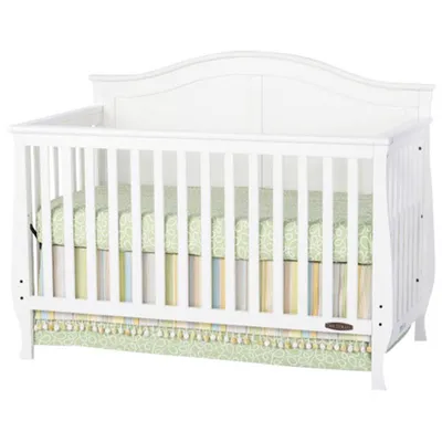 Lit de bébé convertible 4-en-1 Camden de Child Craft - Blanc