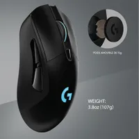 Logitech G703 HERO 25600 DPI Wireless Optical Gaming Mouse - Black