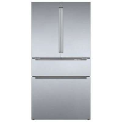 Réfrigérateur 2 portes 21 pi³ 36 po profondeur de comptoir Bosch (B36CL80ENS) - Acier inoxydable