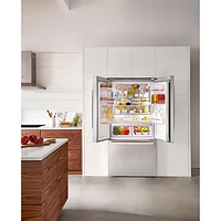 Bosch 36" 21 Cu. Ft. Counter-Depth French Door Refrigerator (B36CT80SNS) - Stainless Steel