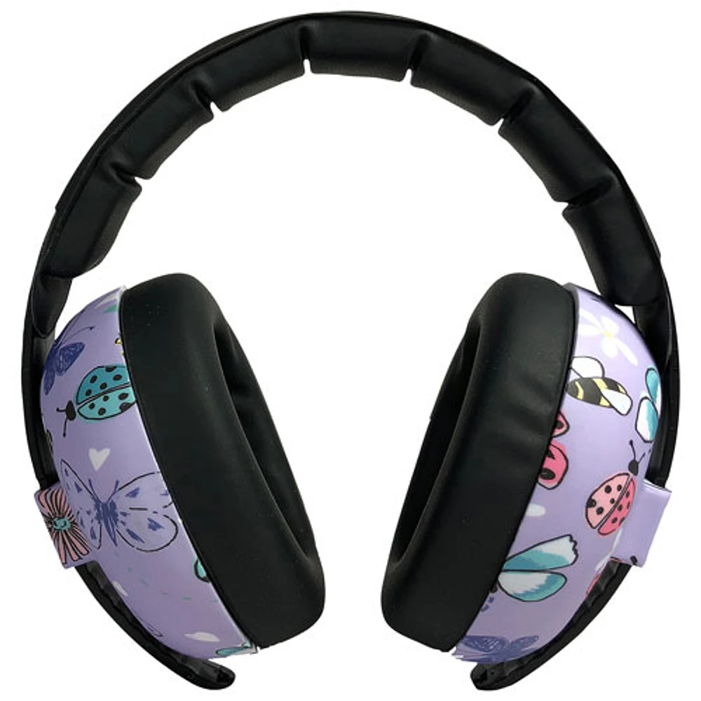Casque antibruit miniature pour bébés de Baby Banz - 0 à 2 ans - Papillons