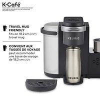 Keurig K-Café Single Serve Coffee Maker - Dark Charcoal