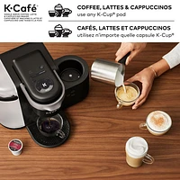Keurig K-Café Single Serve Coffee Maker - Dark Charcoal