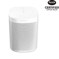 Open Box - Sonos One (2nd Gen) - Smart Speaker w/ Amazon Alexa and Google Assistant Built-In - White