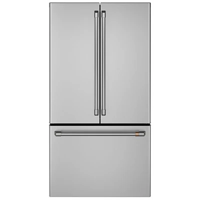 Réfrigérateur à deux portes à profondeur de comptoir 23,1 pi³ 36 po Café de LG (CWE23SP2MS1) - Inox