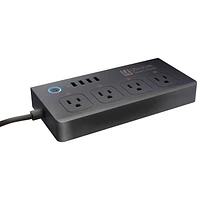 UltraLink 4-Outlet 4-USB Smart Surge Protector with Amazon Alexa and Google Assistant (HTVAN100)