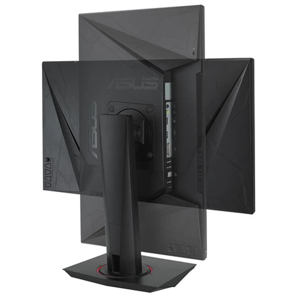 Moniteur de jeu DEL FHD TN G-Sync 0.5 ms gris à gris 165 Hz de 24 po d'ASUS (VG248QG) - Noir