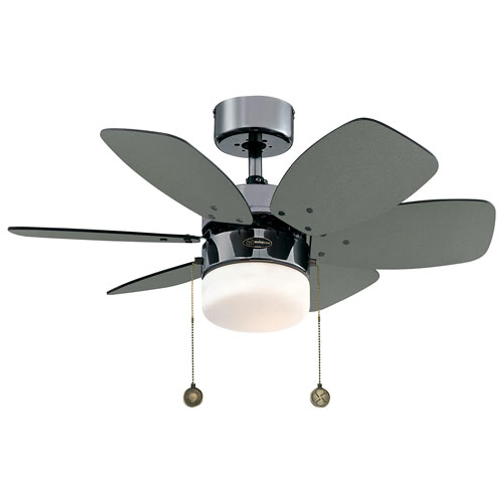 Westinghouse Lighting Flora Royale 30" Ceiling Fan - Gun Metal