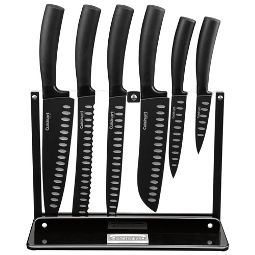 Porte-couteau de 7 pièces à bord antiadhésif de Cuisinart (NC-7PC) - Exclusivité Best Buy