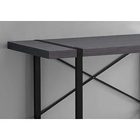 Bureau d'ordinateur de Monarch - Gris/Noir