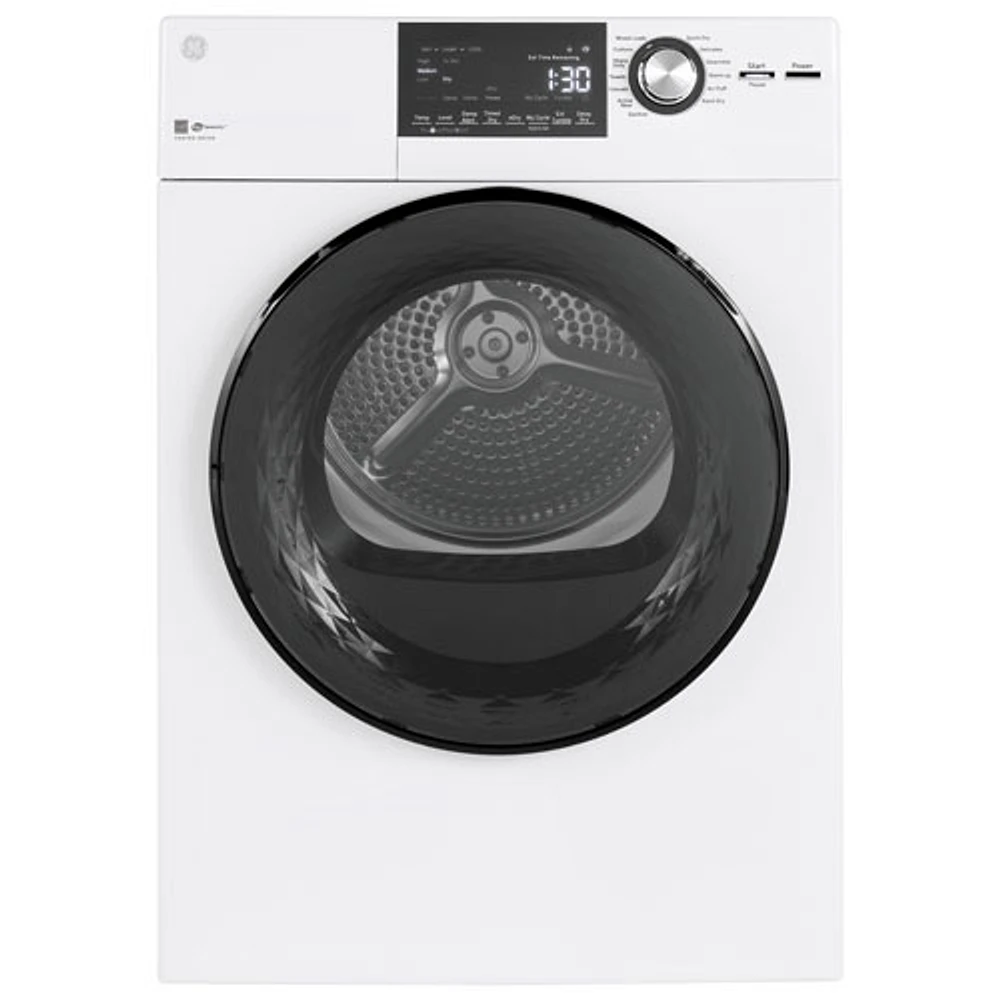 Sécheuse électrique de 4,1 pi³ de GE (GFD14JSINWW) - Blanc
