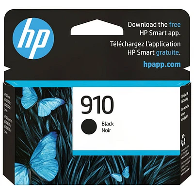 Cartouche d'encre noire HP 910 (3YL61AN#140)