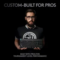 Logitech G Pro Backlit Mechanical GX Blue Clicky Gaming Keyboard