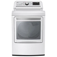 Sécheuse électrique de 7,3 pi³ de LG (DLEX7250W) - Blanc - Boîte ouverte - Parfait état