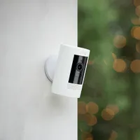 Ring Stick Up Cam Wire-Free Outdoor 1080p HD IP Camera - White