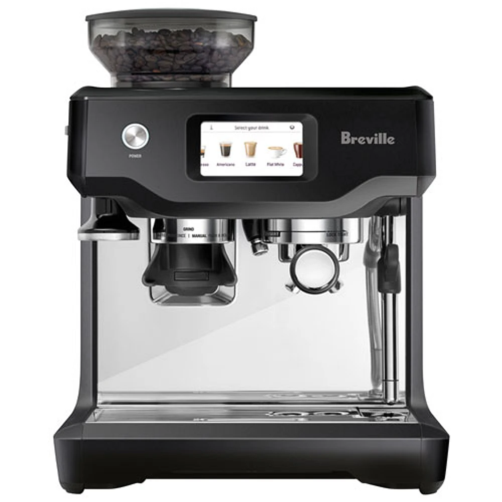 Machine expresso automatique Barista Touch moussoir à lait et moulin à café Breville - Truffe noire