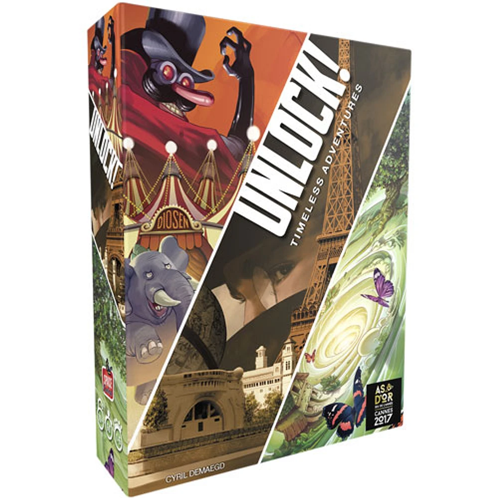 Unlock! Timeless Adventures Card Game - English