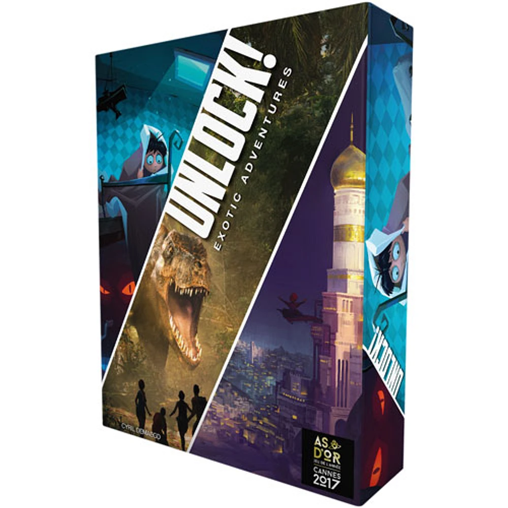 Unlock! Jeu de cartes Exotic Adventures - Anglais