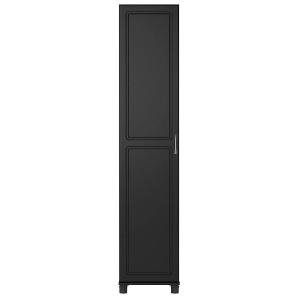 Kendall 74" 5-Shelf Cabinet - Black