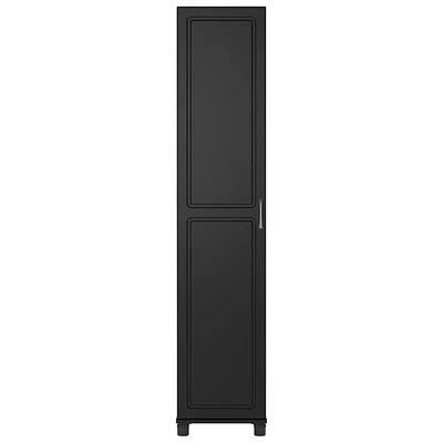 Kendall 74" 5-Shelf Cabinet - Black