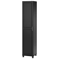 Kendall 74" 5-Shelf Cabinet - Black
