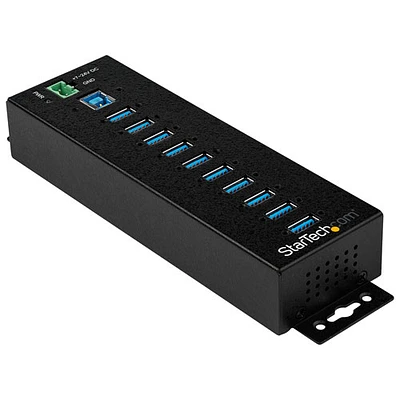 Concentrateur USB 3.0 à 10 ports avec adaptateur d'alimentation de StarTech (HB30A10AME)