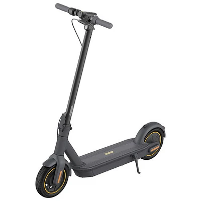 Trottinette électrique pour adulte Ninebot G30P MAX de Segway (moteur 350 W/autonomie 65 km/vitesse maximale 30 km/h) - Gris foncé