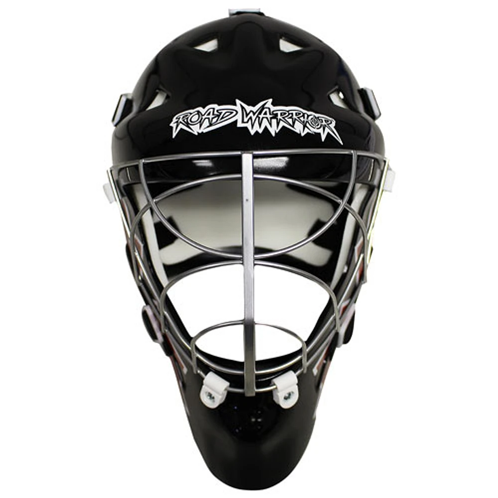 Masque de gardien de but pour enfant Pro Style Canada de Road Warrior pour hockey de rue