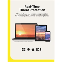 Norton 360 Premium (PC/Mac) - 10 Devices - 75GB Cloud Backup - 1-Year Subscription - Digital Download