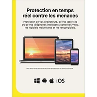 Norton 360 Premium (PC/Mac) - 10 Devices - 75GB Cloud Backup - 1-Year Subscription - Digital Download