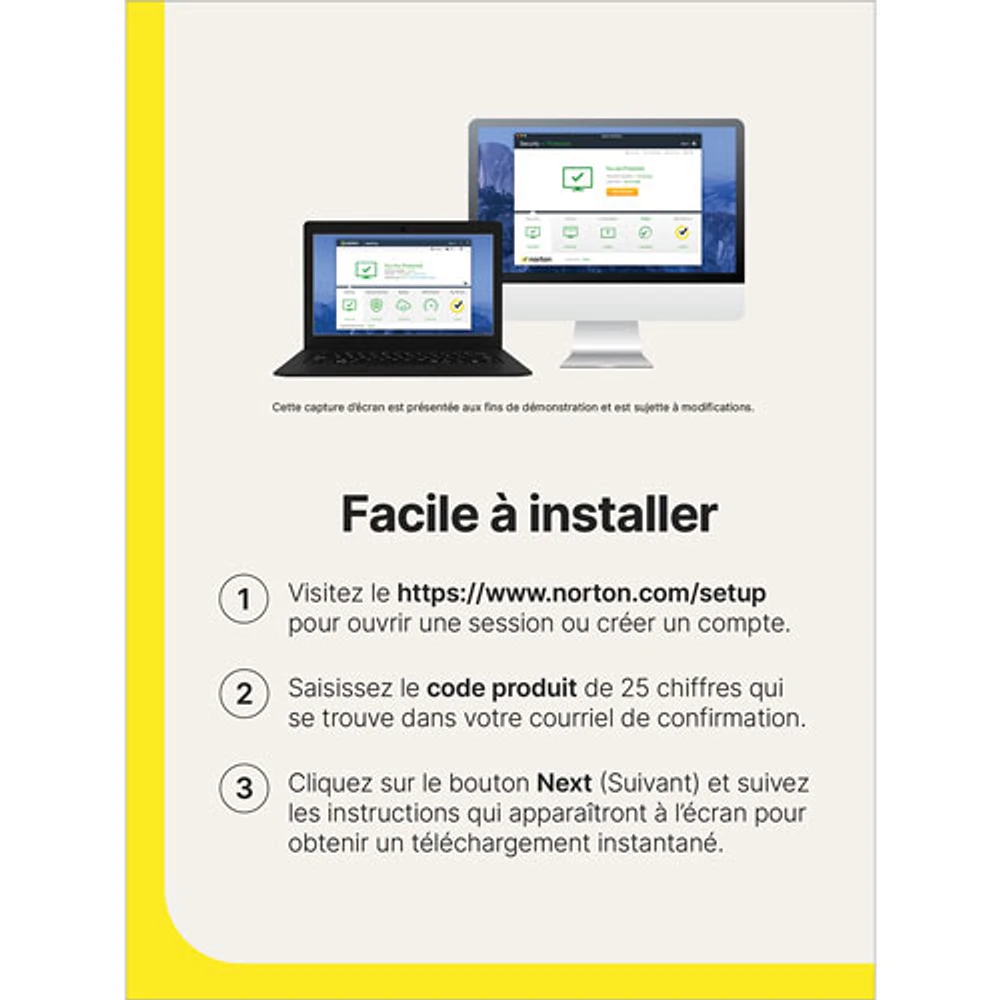 Norton AntiVirus Plus (PC/Mac) - 1 Device - 2GB Cloud Backup - 1