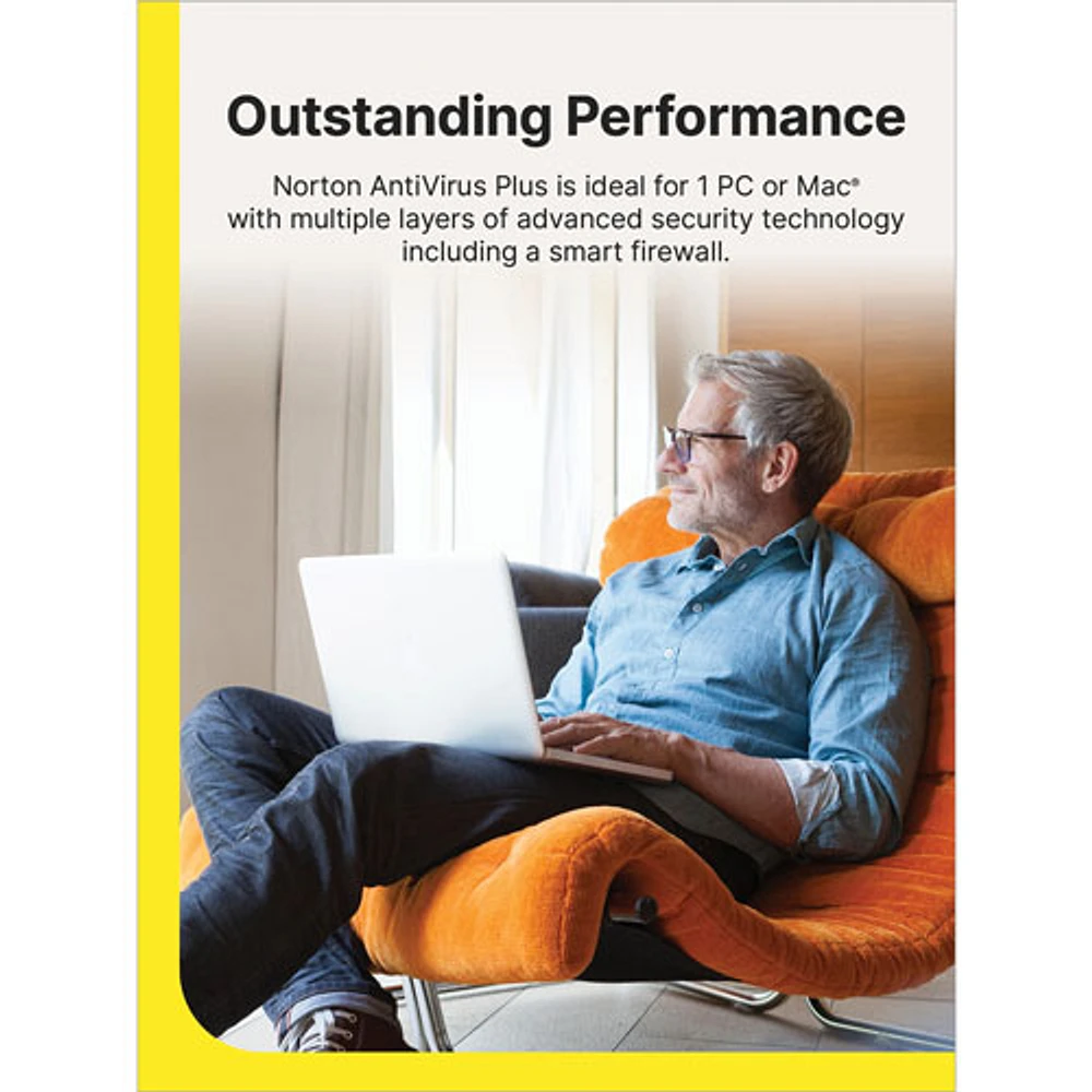Norton AntiVirus Plus (PC/Mac) - 1 Device - 2GB Cloud Backup - 1