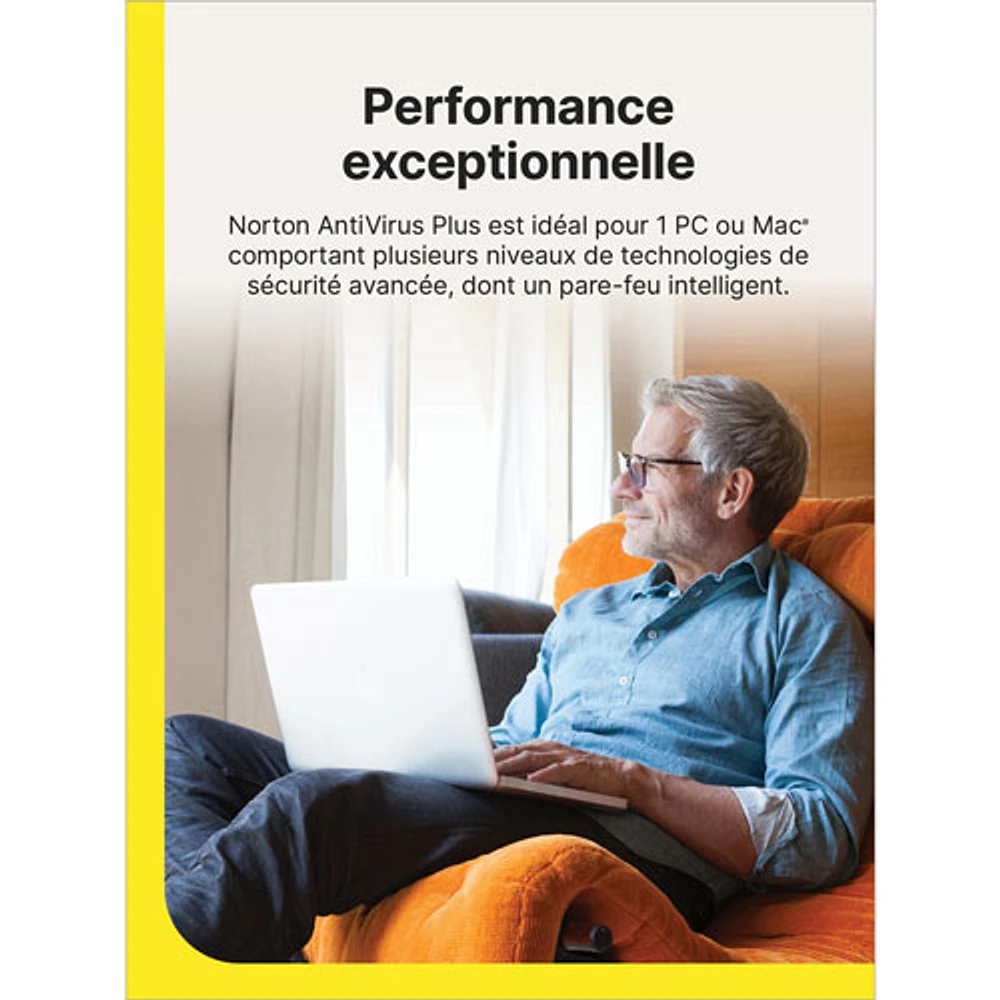 Norton AntiVirus Plus (PC/Mac) - 1 Device - 2GB Cloud Backup - 1