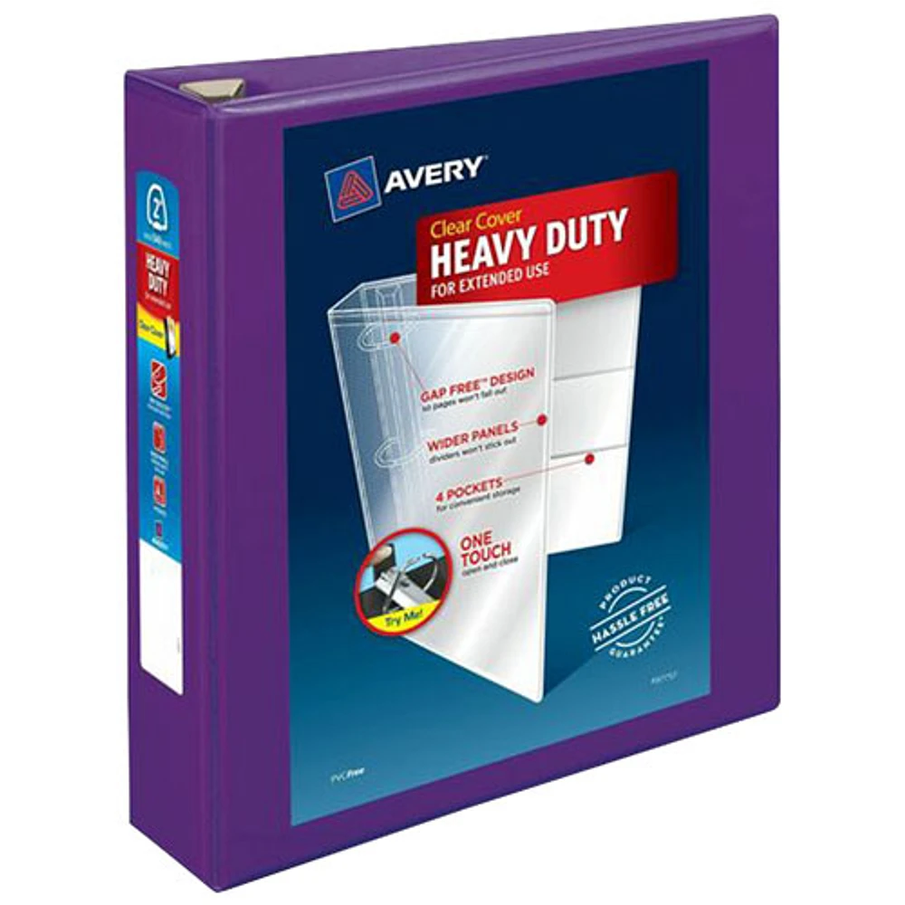 Cartable Heavy-Duty Clear d'Avery (79777)