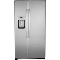 Réfrigérateur congélat. juxt. 25,1 pi³ 36 po distributeur eau/glaçons Whirlpool (GSS25IYNFS) - Inox