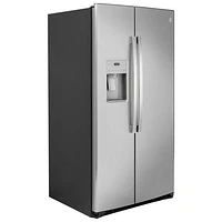 Réfrigérateur congélat. juxt. 25,1 pi³ 36 po distributeur eau/glaçons Whirlpool (GSS25IYNFS) - Inox