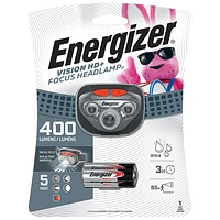 Energizer 400 Lumen Vision HD+ Focus Headlamp (HDD32E)