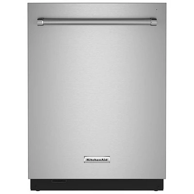 KitchenAid 24" 44dB Built-In Dishwasher with Stainless Steel Tub (KDTM604KPS) - PrintShield Stainless