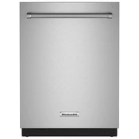 KitchenAid 24" 44dB Built-In Dishwasher with Stainless Steel Tub (KDTM604KPS) - PrintShield Stainless
