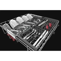 KitchenAid 24" 44dB Built-In Dishwasher with Stainless Steel Tub (KDPM704KPS) - PrintShield Stainless