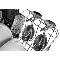 KitchenAid 24" 44dB Built-In Dishwasher with Stainless Steel Tub (KDPM704KPS) - PrintShield Stainless