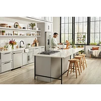 KitchenAid 24" 44dB Built-In Dishwasher with Stainless Steel Tub (KDTM704KPS) - PrintShield Stainless