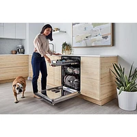 KitchenAid 24" 44dB Built-In Dishwasher with Stainless Steel Tub (KDTM704KPS) - PrintShield Stainless