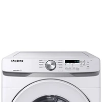 Sécheuse électrique de 7,5 pi³ de Samsung (DVE45T6005W/AC) - Blanc