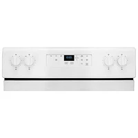 Whirlpool 30" 4.8 Cu. Ft. Self-Clean Freestanding Electric Coil Top Range (YWFC315S0JW) - White