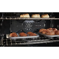 KitchenAid 36" 5.1 Cu. Ft. True Convection 6-Burner Freestanding Gas Range (KFGC506JSS) - Stainless