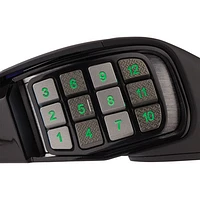 Corsair Scimitar RGB Elite 18000 DPI Optical Gaming Mouse - Black