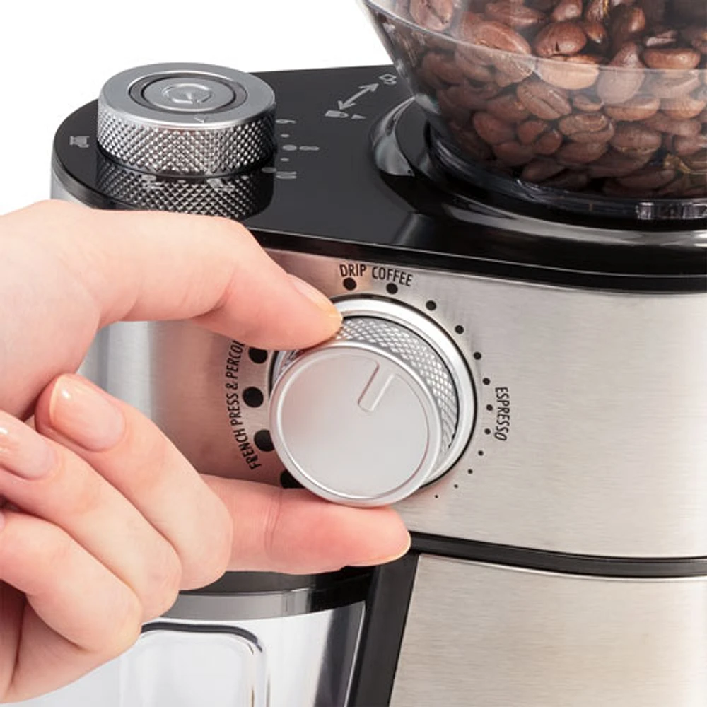 Hamilton Beach Burr Coffee Grinder - Stainless Steel