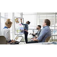 Samsung Flip 2 65" 4K UHD Tizen 5.0 Digital Flipchart (LH65WMRWBGCXZA) - Light Grey