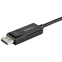 StarTech 2m (6.56 ft.) USB-C to 8K 60Hz/4K DisplayPort 1.4 Cable (CDP2DP142MBD)